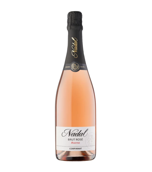Вино ігристе Nadal Brut Rose Reserva Corpinnat рожеве сухе 0,75л 12,5%