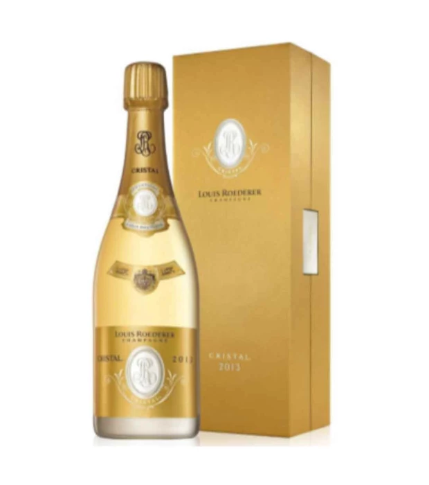 Шампанское Louis Roederer Cristal Vintage Gift Box 2013 белое брют 0,75л 10,6-12,9%