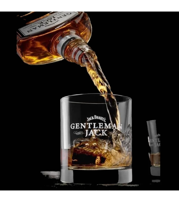 Виски Jack Daniel's Gentleman Jack 0,7л 40% с бокалами купить