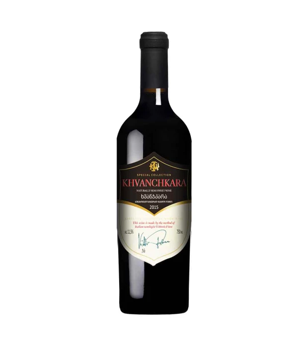 Вино Special Collection Хванчкара червоне напівсолодке 0,75л 11-12,5%