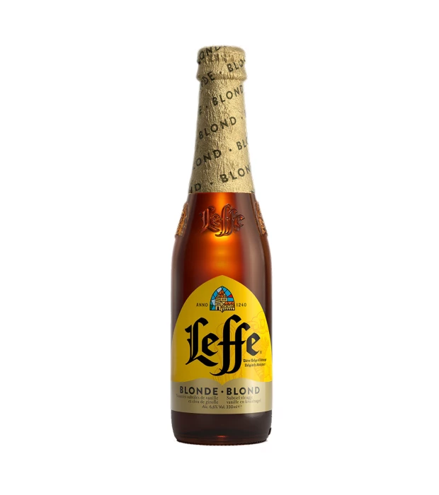 Пиво бельгійське Leffe Blonde 0,33л 6,4%
