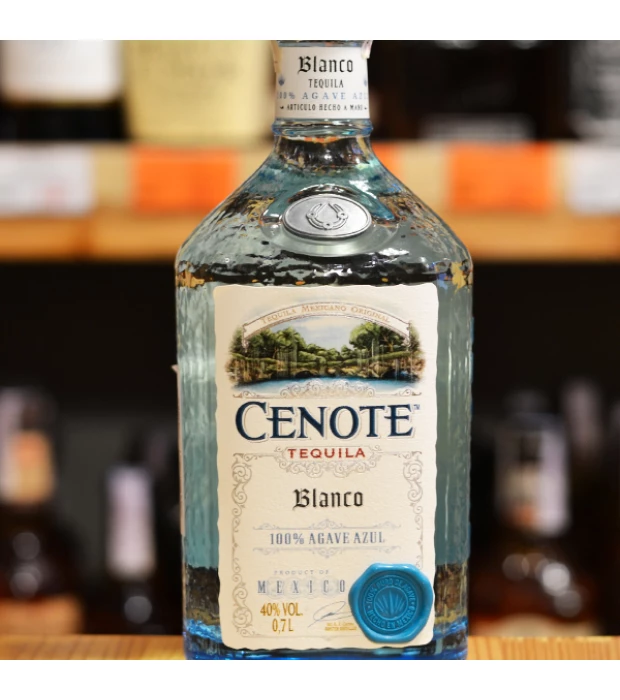 Текила Cenote Blanco 0,7л 40% купить