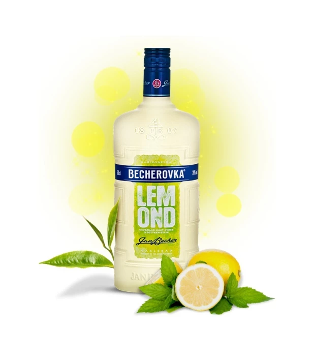 Лікерна настоянка на травах Becherovka Lemond 0,5л 20% купити