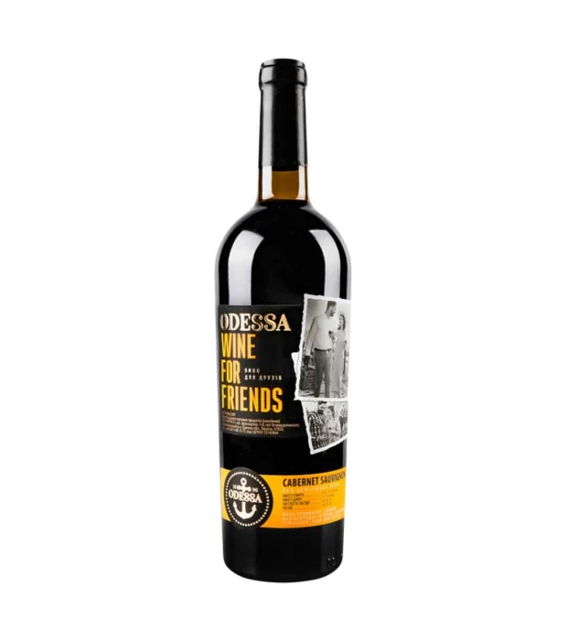 Вино Odessa Wine For Friends Каберне-Совіньйон красное полусладкое 0,75л 9-12%