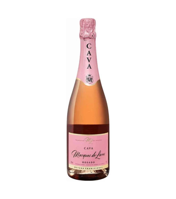 Вино игристое Marques de Lares CAVA Rosado Brut розовое сухое 0,75л 11,5%