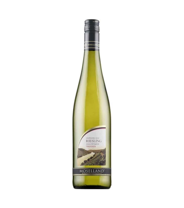 Вино Moselland Riesling біле напівсолодке 0,75 л 9,5% зелена пляшка