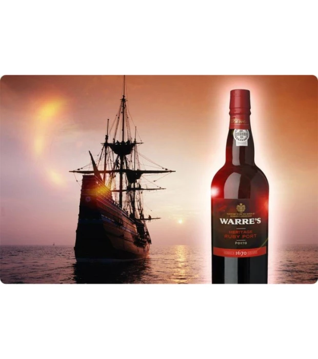 Вино Warre's Heritage Ruby Port червоне кріплене 0,75 л 17% купити